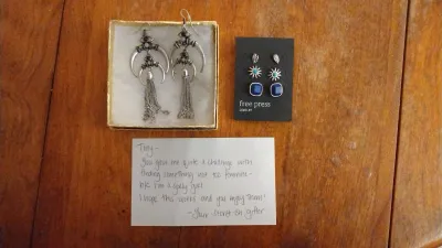 Gifter Rose to the Challenge!  Great Earrings!