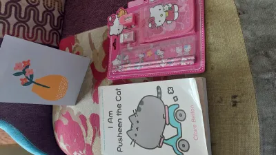 Cute book and stationery!