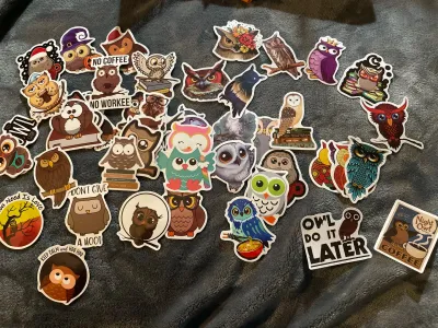  Cute owl stickers!