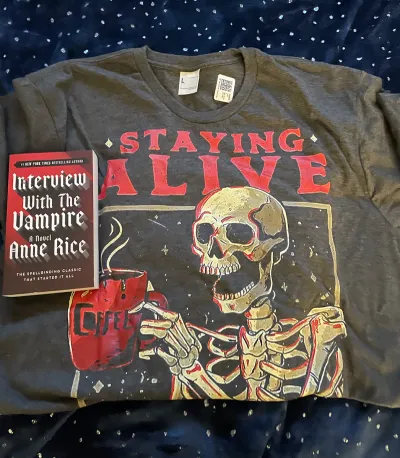 A book and Shirt