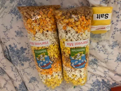 So much popcorn!