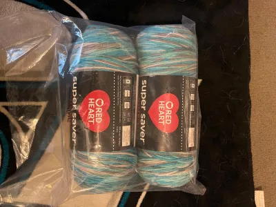 Beautiful Colored Yarn
