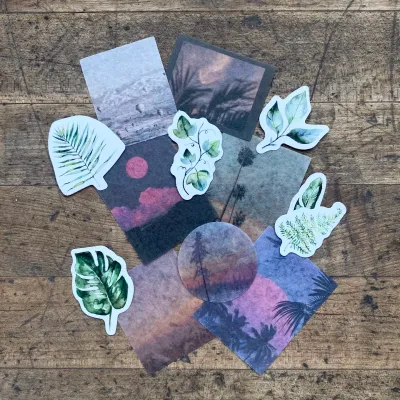 Botanical & Landscape Stickers! 