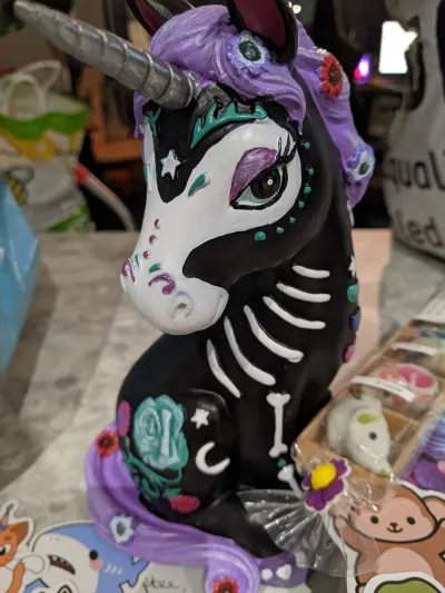 I love it ! Day of the dead unicorn is the best! 