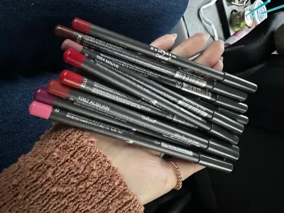 Lip liners and a new cuddly friend!