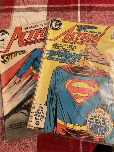 Vintage Superman Comics