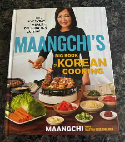 Korean cookbook…