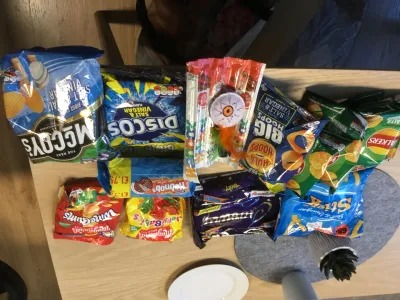 A lot of snacks!