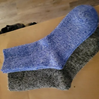Warm and cozy socks