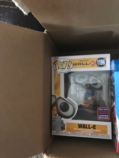 Wall-E pops and a Card game