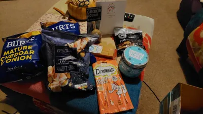 Lovely assortment of British snacks