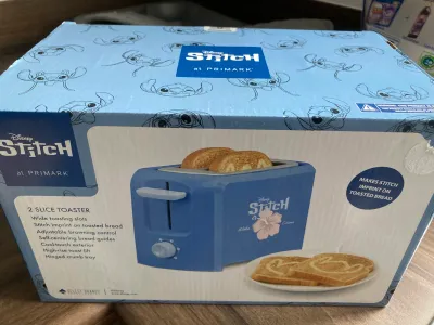 Camembert baker and Stitch toaster