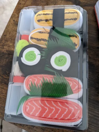 Sushi socks! 