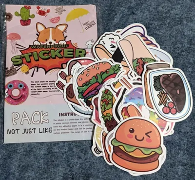A variety of cute stickers