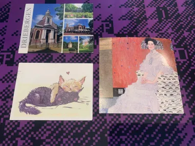3 awesome postcards! 