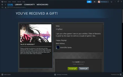 Really "Steam"ed for my gifts