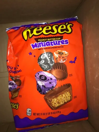 A Giant bag of Reese's Cups