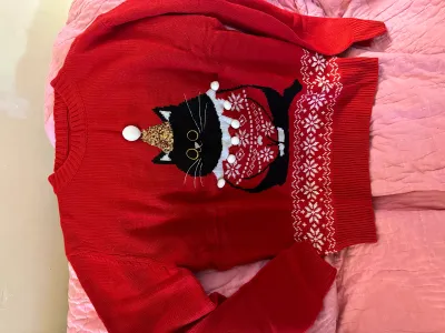 Cat Christmas Sweater!