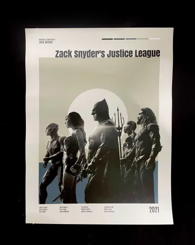 Thank you for this Amazing Zack Snyders Justice League poster!!