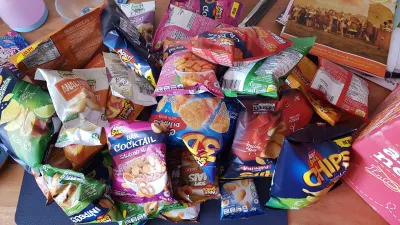 Wow So many snacks