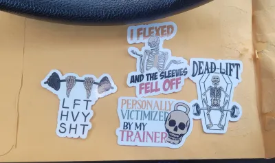 Halloween Gym Stickers 