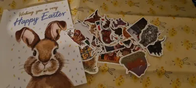 Cute Card, Stickers and Treats!
