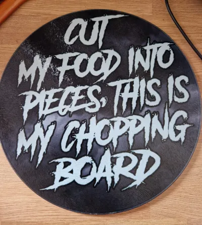 Coolest choping board!