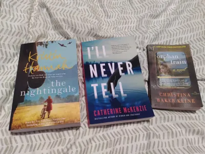 Three great books I can't wait to read!