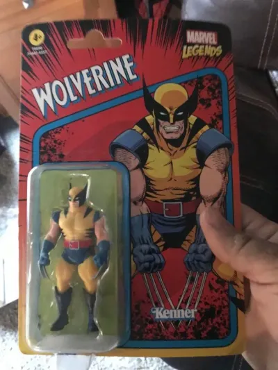 A Wolverine Action figure
