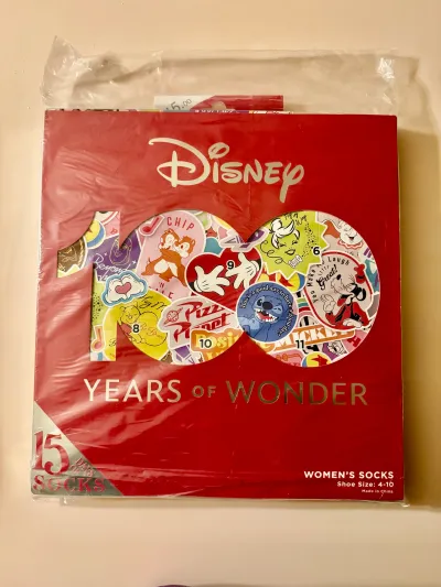 Disney 100 Yesrs of Wonder Socks! 