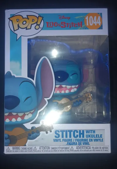 Stitch Funko Pop and Genie Notebook!