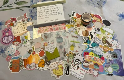 So many stickers!
