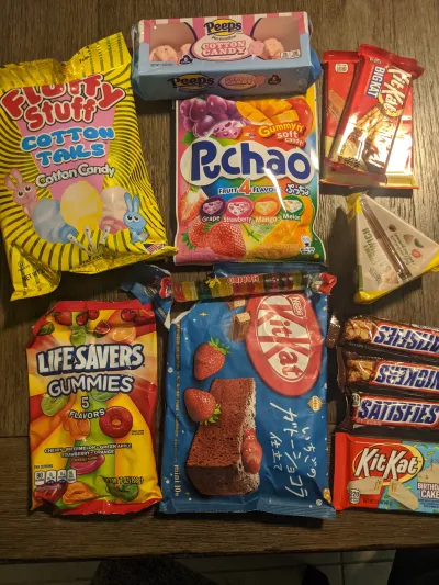 Wonderful assortment of candy! 