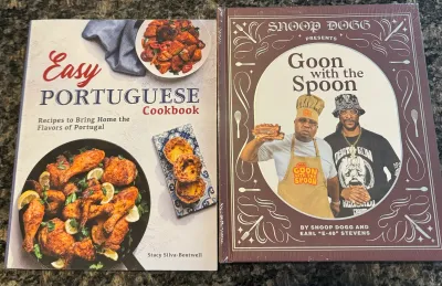 Snoop dog & Portuguese cookbooks
