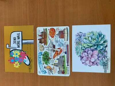 Not one but three lovely cards!