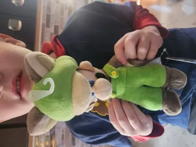 Luigi stuffie