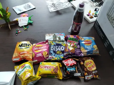 British snacks!