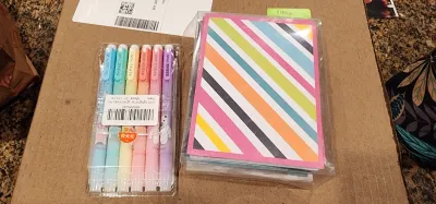 Highlighters and cards!