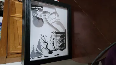 What a cool shadow box!