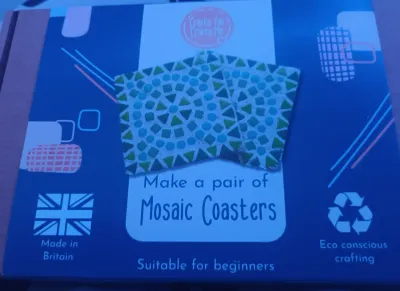 Mosaic Coaster Set!