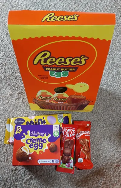 A nice selection of different Easter treats