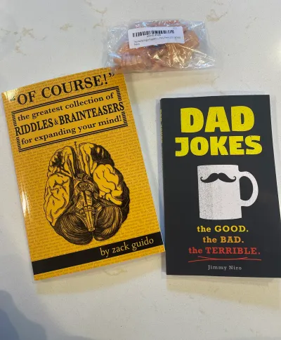Dad Jokes, Mini-Hands, and Riddles!