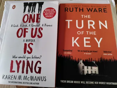 Two great books I am looking forward to read!