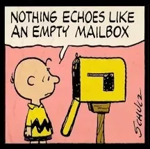lost in the mail :(