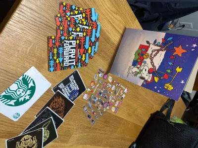 Stickers, Starbucks, Star Wars, Sneaky cards & Snoopy!!!