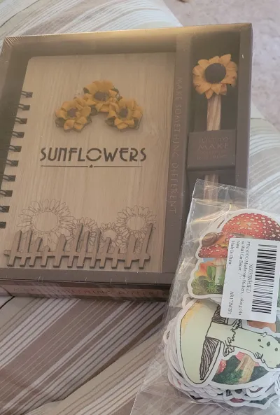 Mushrooms and Sunflowers!