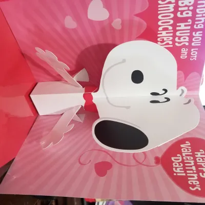 Valentines card arrived