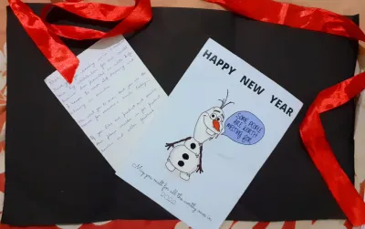 Thank you for this customized New Year Card!