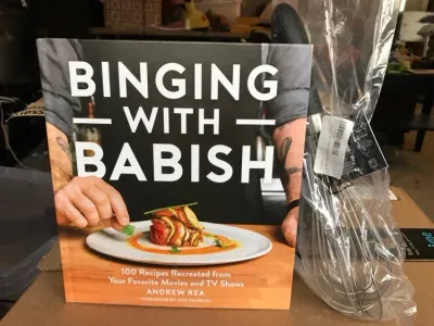 Binging with Babish Book and a Whisk