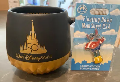 Really cool mug and pin